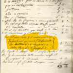 documento storico si riferisce alla contabilità inerenti Le spese sostenute nel 1830 dalla congregazione del suffragio e precisa. PIU' LE SPESE PER IL CONDIMENTO DEI FAGIOLI NEL GIORNO DI SAN DEFENDENTE - BUTIRRO LIRE che nel 19663.0 - LARDO LIRE 1,3 SALE LIBRE 3 SOLDI 0,12 - PEPPE LIRE 3.00