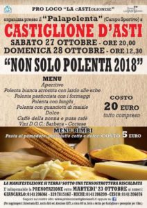 Locandina  "Non solo polenta"