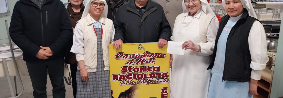 TRADIZIONE e SOLIDARIETA’ con la “Storica Fagiolata di S. Defendente 2025”